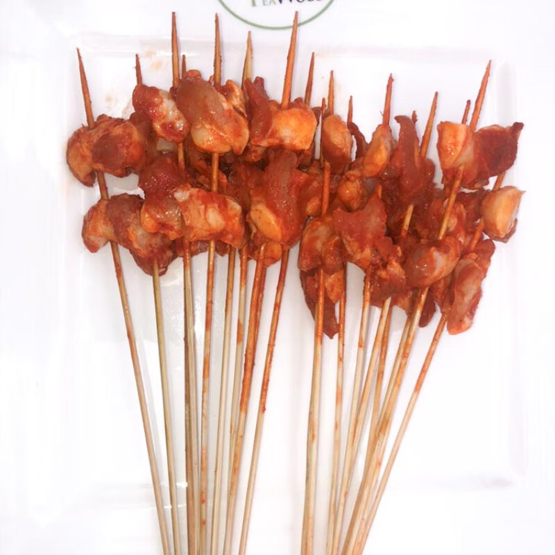 铁板鸭肠小串牛羊肉小串烧烤串油炸铁板串串香食材年货 掌中宝小串100