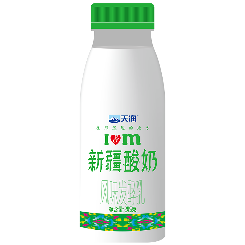 新疆酸奶 风味发酵乳酸奶酸牛奶生鲜245g*8瓶