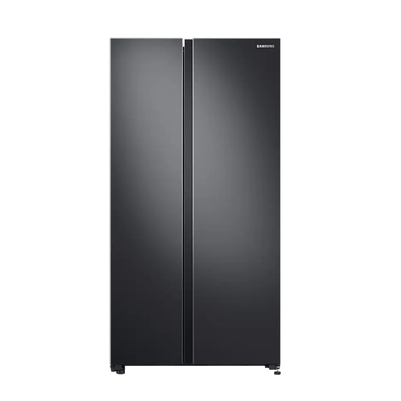 三星(SAMSUNG)655升大容量对开门冰箱 家用风冷无霜金属面板 智能变频净味除臭冰箱 官翻机 浩瀚黑 RS62R5007B4/SC