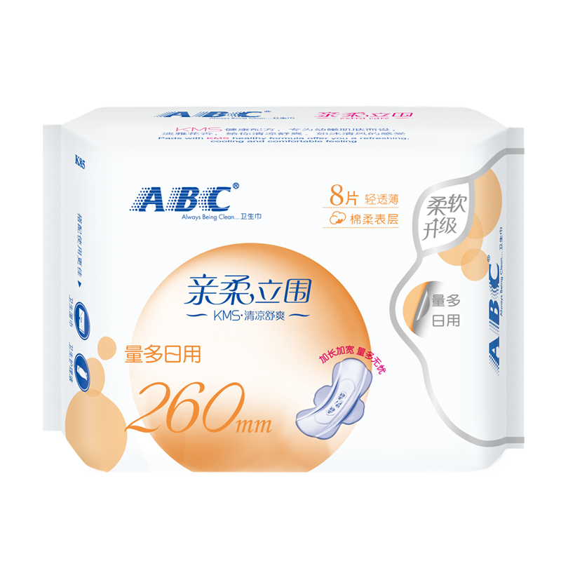 【ABC】品牌卫生巾：价格稳定，销量高涨的选择