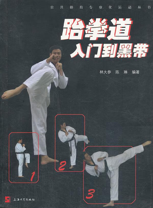 【正版现货】公共体育专业化运动丛书：跆拳道入门到黑带林大参,陈琳上海大学出版社 北方图书城