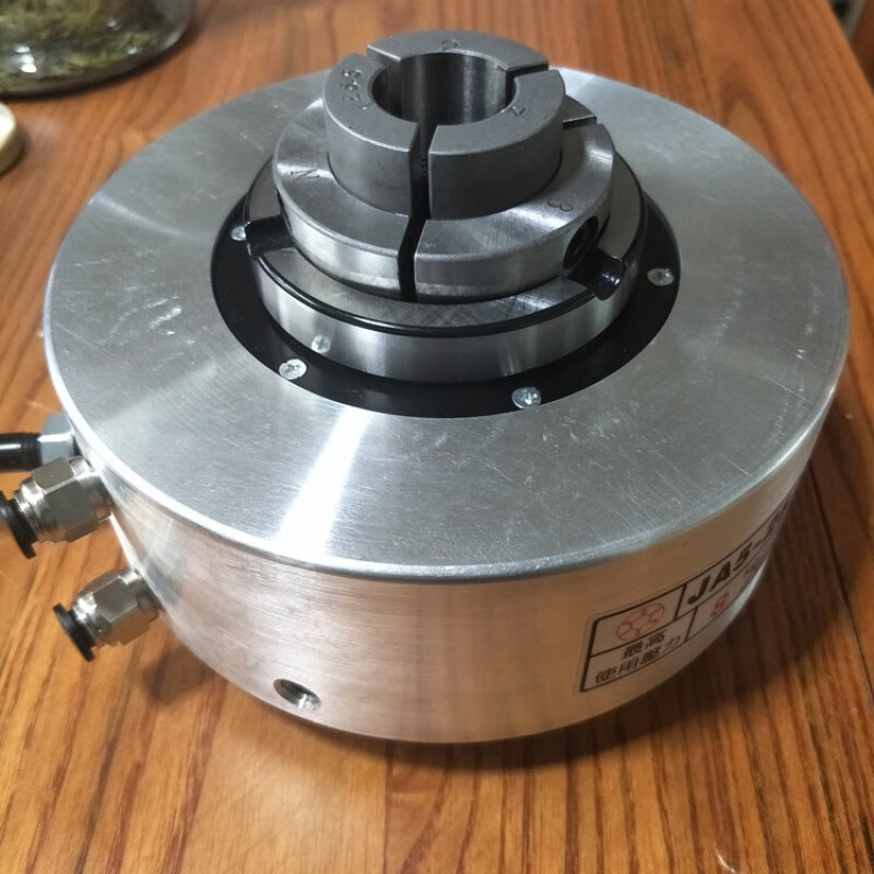 定制前置气动夹头中空油压旋转夹头ja5-25jh5-25数控仪表车床 ja5-25