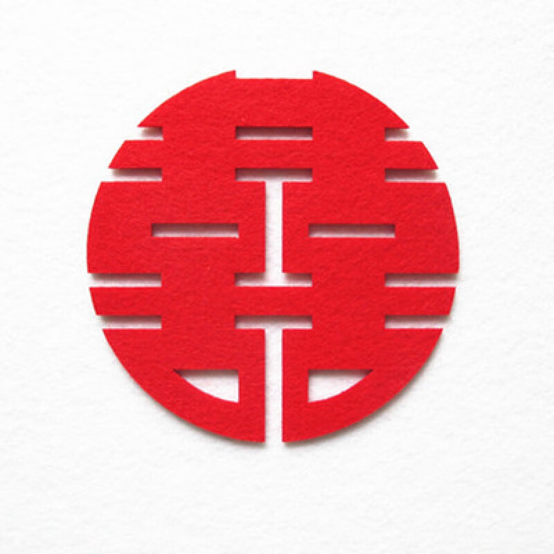 婚车车贴磁吸 婚车双喜车头双喜贴车牌贴纸婚车装饰结婚布置红双喜字