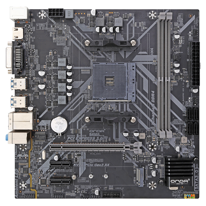 AMD 锐龙CPU搭华硕B450/B550M 主板CPU套装 铭瑄 MS-挑战者 B450M R5 5600G盒装套装（带核显）