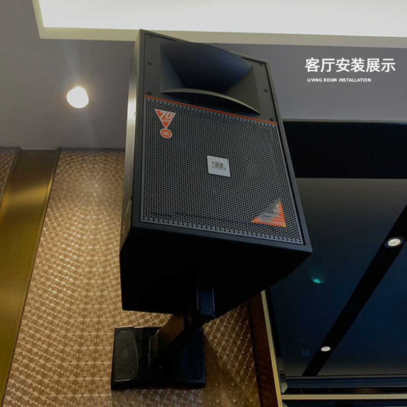 加厚音箱壁挂架 加长音箱挂架 舞台音箱支架 音响托架吊架 白色