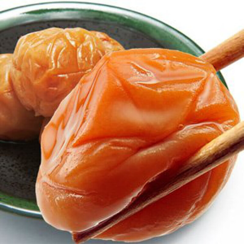 屋日式调味梅紫苏梅干500g日本梅子饭团茶-泡饭盐渍 日式紫苏味梅干