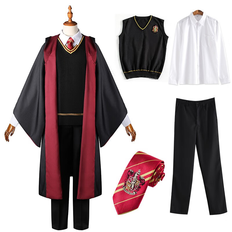 环球影城哈利波特衣服哈利波特服装魔法袍子衣服学院长袍万圣节儿童