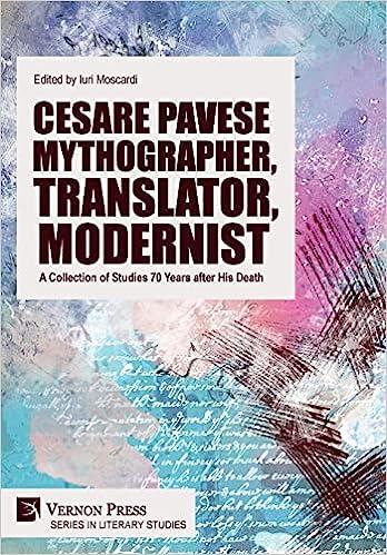 预订 cesare pavese mythographer, translator, modernist: a