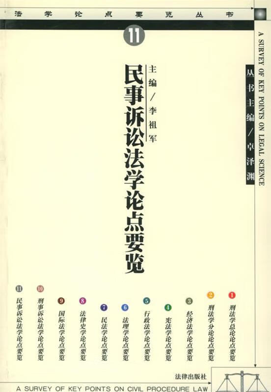 民事诉讼法学论点要览