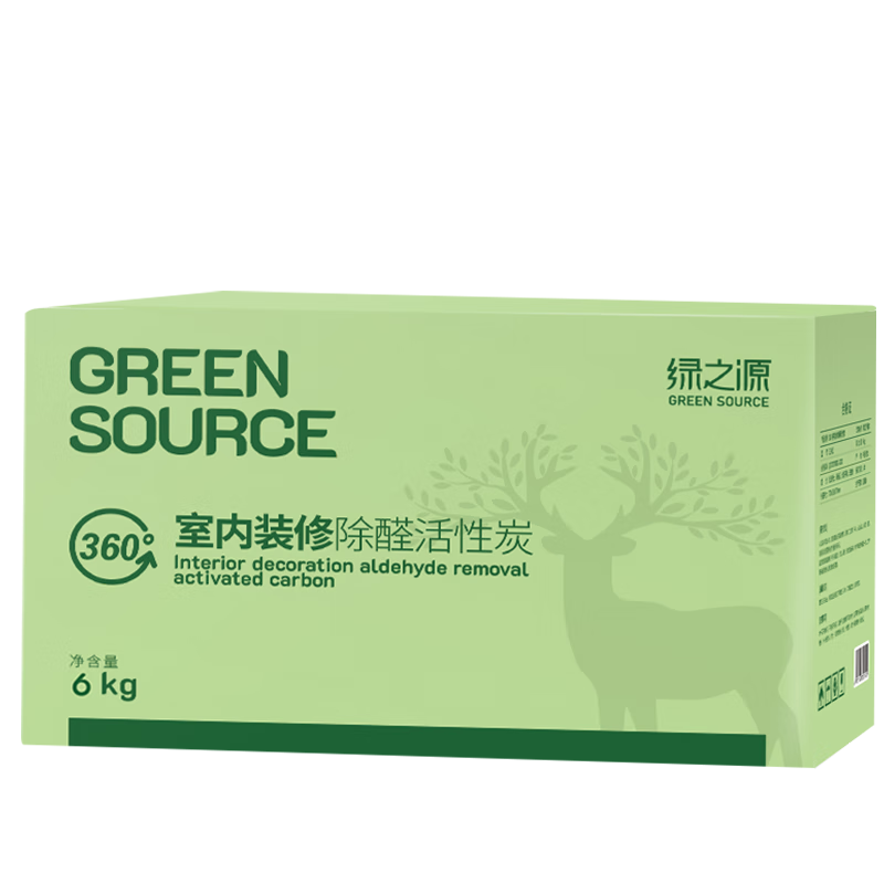 GREEN SOURCFE 绿之源 360°系列 z-2436 活性炭包 100g*60包