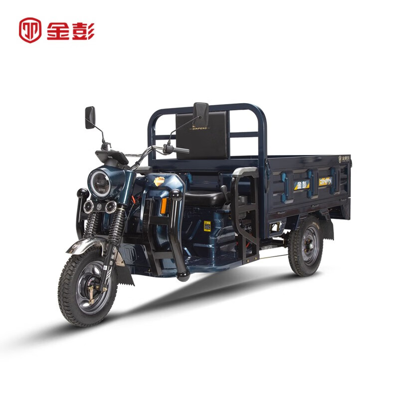 金彭电动三轮车骏威1.6米1.7米拉货车载货家用农用电瓶车摆摊 1.