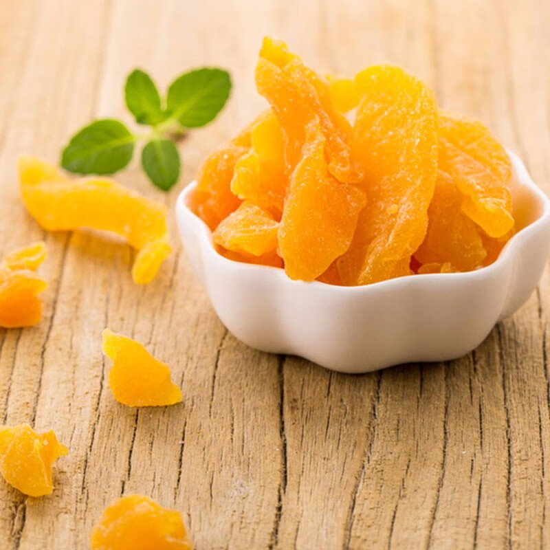 味滋源每日坚果干果炒货干货 休闲零食 宅家磨牙小点心 黄桃干45g/袋 3袋