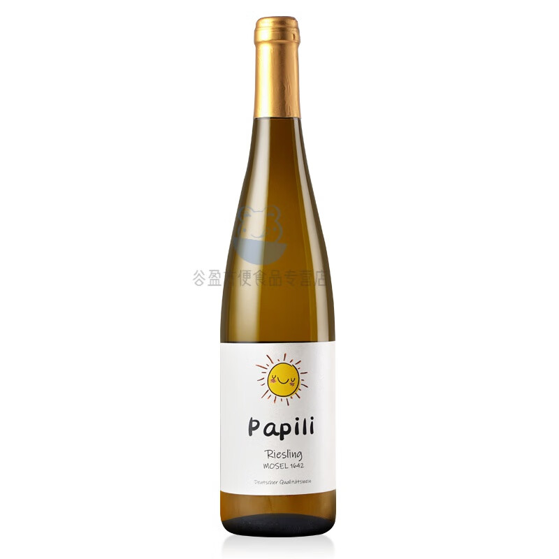 俏滋郎茉莉青提德国摩泽尔半甜白葡萄酒 帕丽皮皮雷司令mosel 半甜