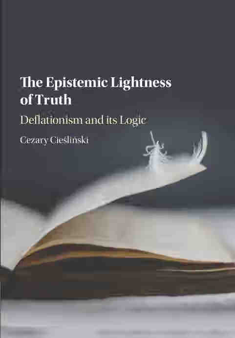 预售 按需印刷the epistemic lightness of truth