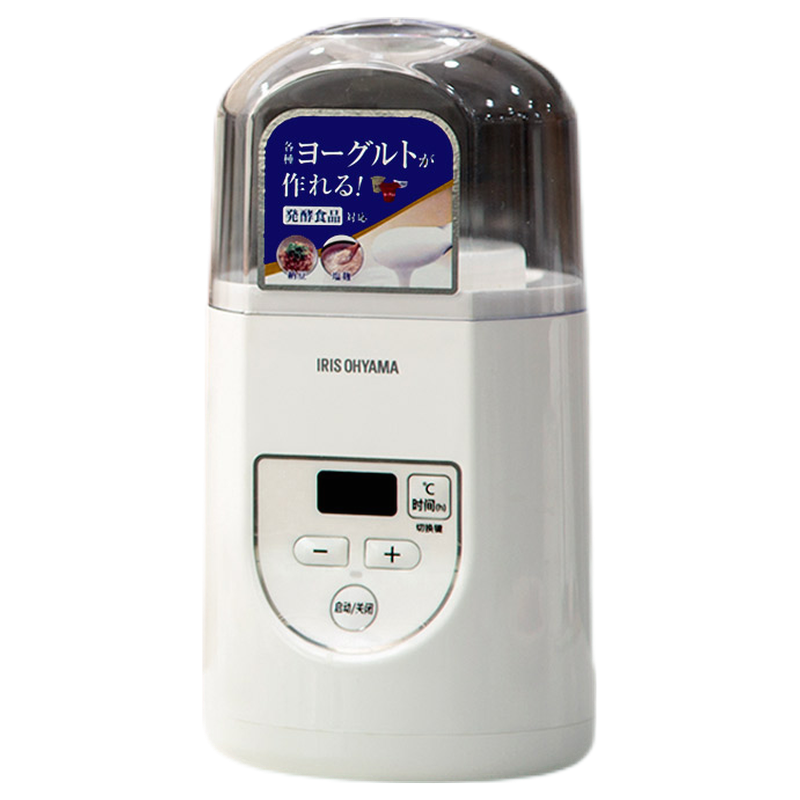 爱丽思（IRIS） 家用酸奶机小型多功能便捷全自动免清洗家用自制酸奶机可定时iris 白色（定时控温）10043949541576