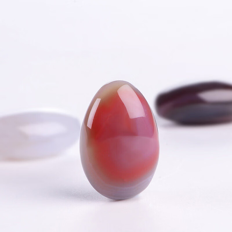 一北 原矿水晶石摆件 吊坠把玩件 diy收藏品 玉石南红玛瑙 20-23克