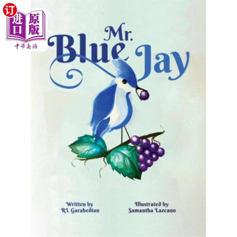 海外直订mr. blue jay 蓝鸦先生