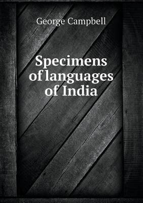 预订 specimens of languages of india
