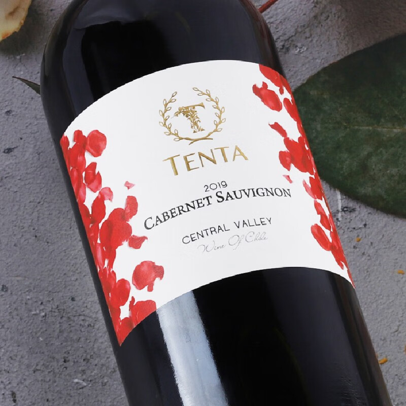天帕(TENPA)智利中央山谷原瓶进口红酒 天帕赤霞珠干红葡萄酒红酒13.5度750ml 6支整箱装 13.5度