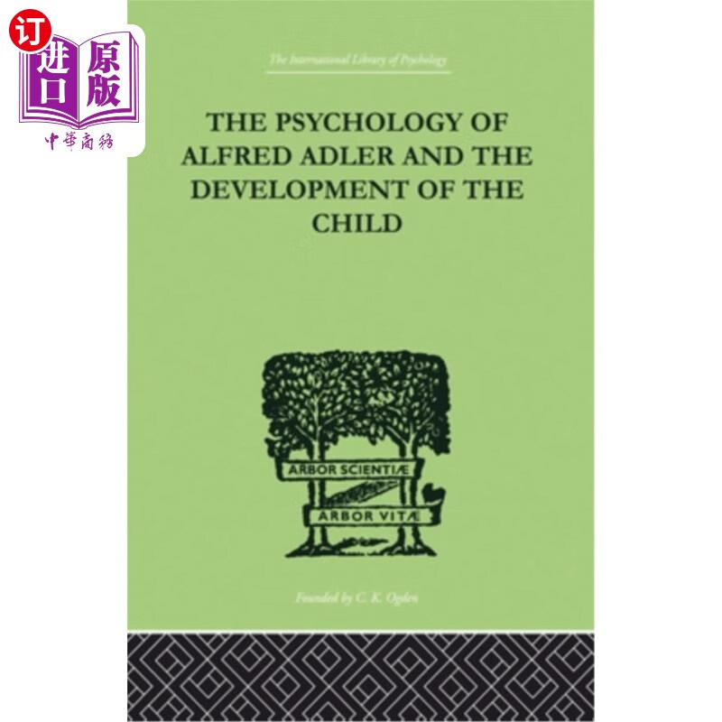 海外直订the psychology of alfred adler: and the development of