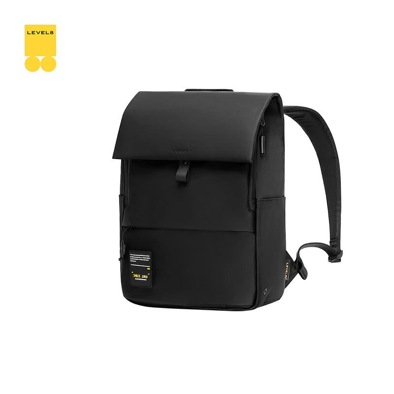 地平线8号（LEVEL8）休闲商务笔记本电脑双肩旅行背包男女通勤14英寸MOMENT系列Mini黑