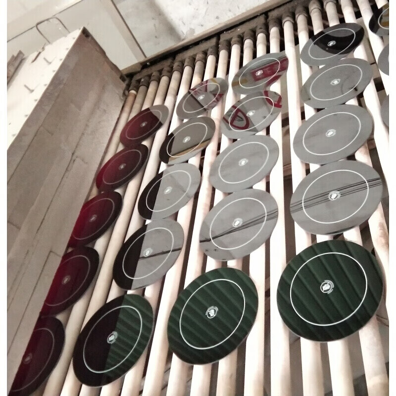 澳颜莱做定圆形玻璃面板电磁炉电陶炉高温黑晶板27cm30cm29cm 微晶板