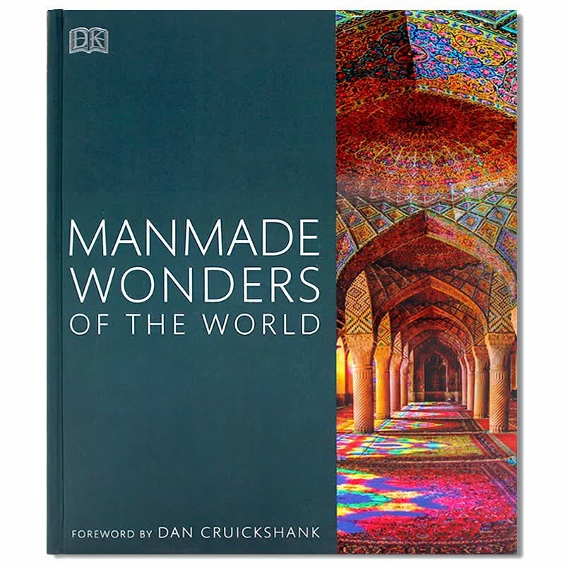 正版现货 Manmade Wonders of the World 世界人造奇观 英文原版进口 精装大开本 探索标志性建筑景观历史文明 DK百科全书籍