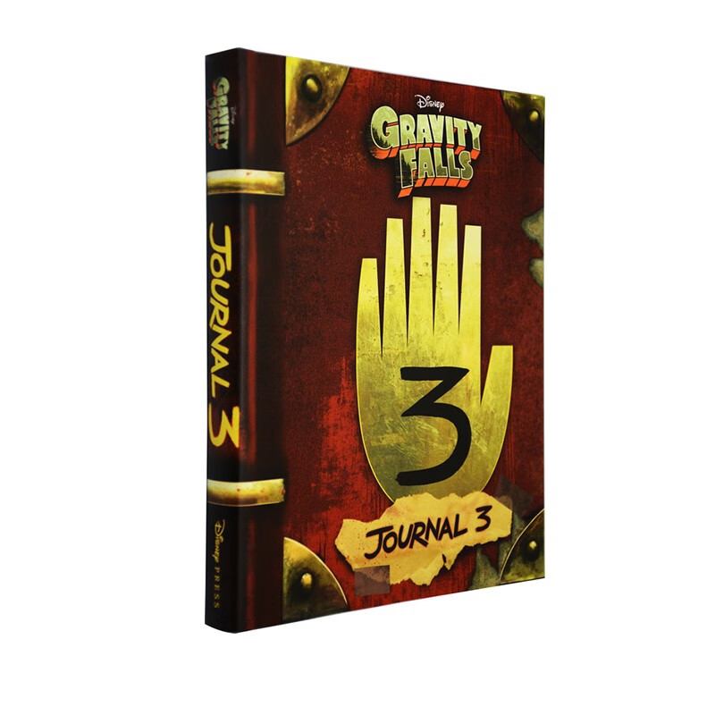 预售 英文原版绘本 Gravity Falls Journal 3 怪诞小镇 迪普日记 精装全彩图画故事书 解密日志 儿童读物 Alex Hirsch迪士尼出品动画