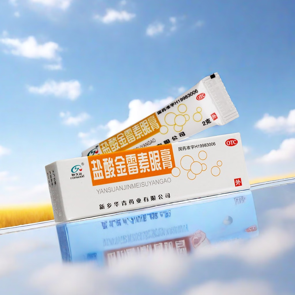 恒久远 盐酸金霉素眼膏 0.5% 2g 1支