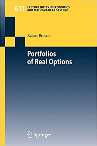 预订 portfolios of real options