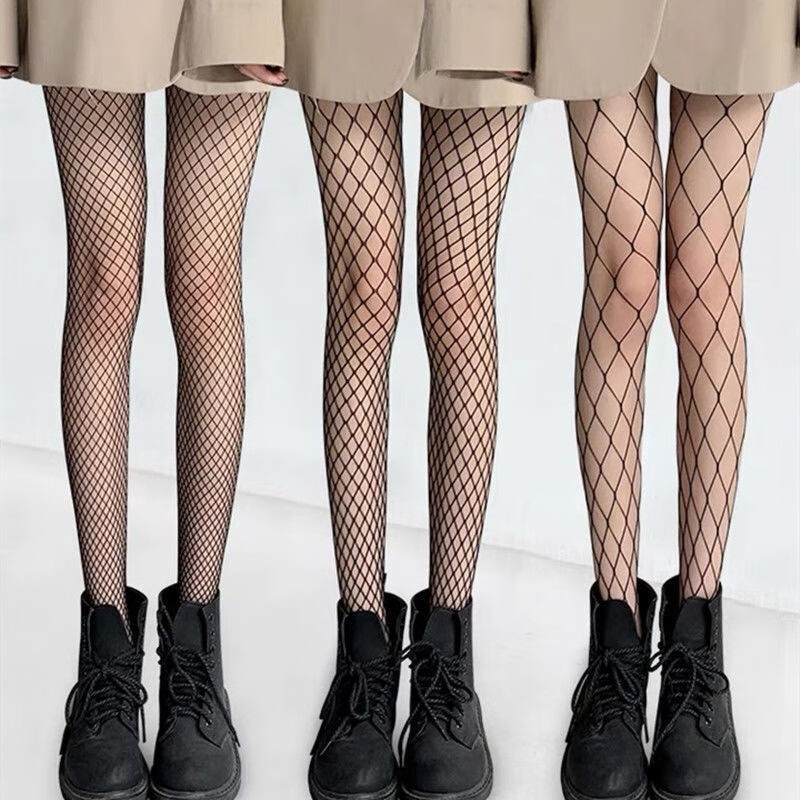墨姿岚 情趣内衣渔网袜女性感黑丝网袜jk打底袜撩汉迷人诱惑网袜sm