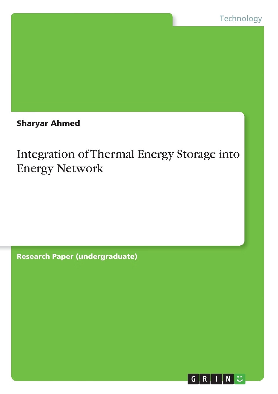 【预售 按需印刷】integration of thermal energy storage into