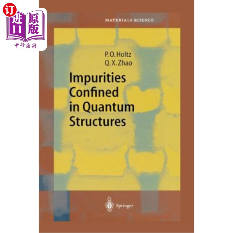 海外直订impurities confined in quantum structures 量子结构中的