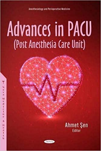预订advances in pacu (post anesthesia care unit)