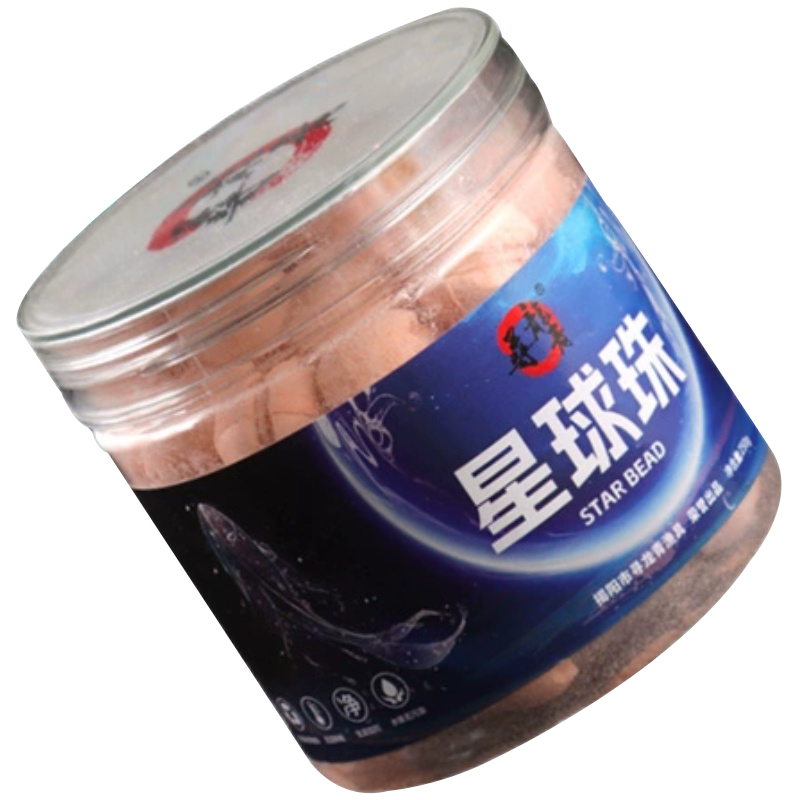 威拓森尋龍青賽道星球珠不檔口顆粒黑坑水蜜桃青魚草魚大物巨物釣魚餌料 尋龍青星球珠【單瓶水蜜桃味】