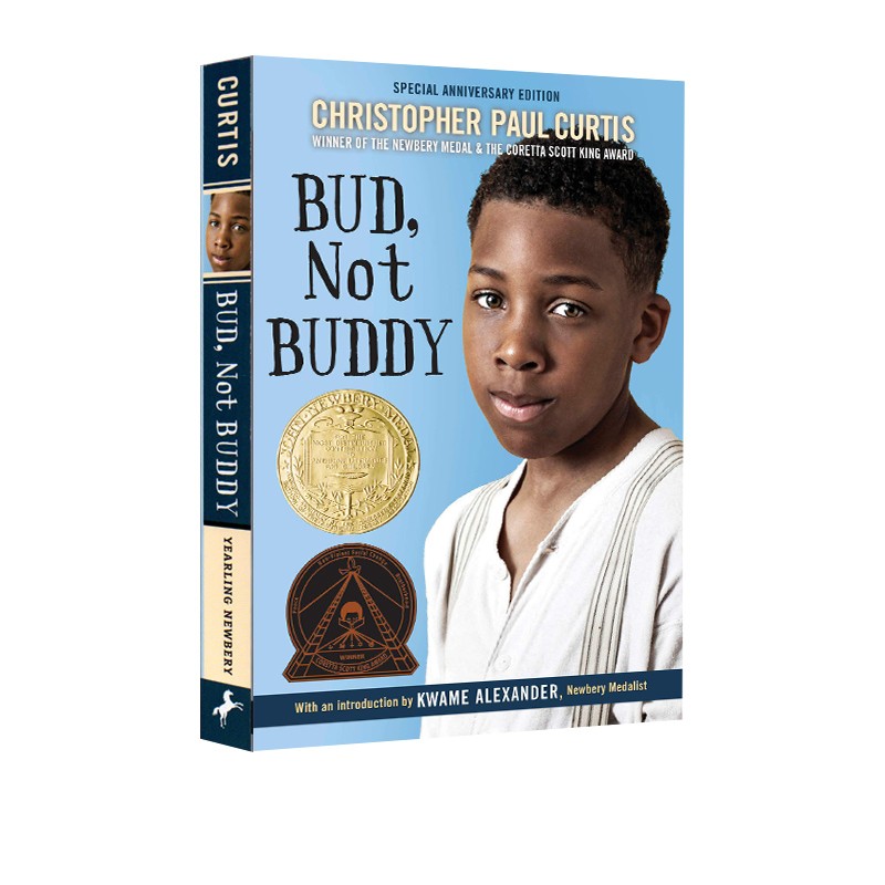 英文原版Bud, Not Buddy 我叫巴德，不是巴蒂 儿童文学纽伯瑞金奖 青少年小学生课外阅读书籍