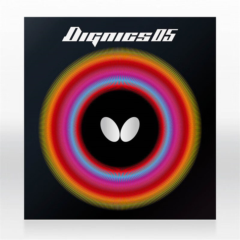 蝴蝶(butterfly)蝴蝶胶皮d05套胶dignics 05日产06040乒乓胶皮粘性