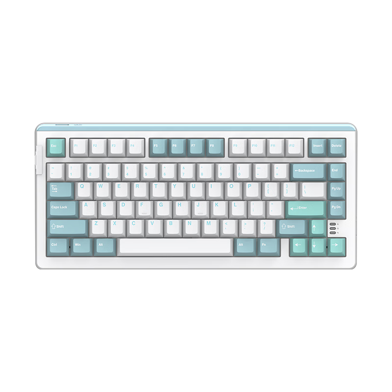 Dareu 达尔优 A81 81键 三模热插拔机械键盘 紫金轴pro