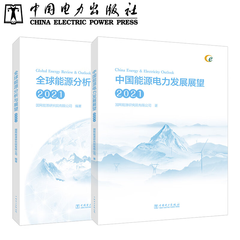 【套装2本】2021中国能源电力发展展望+全球能源分析与展望
