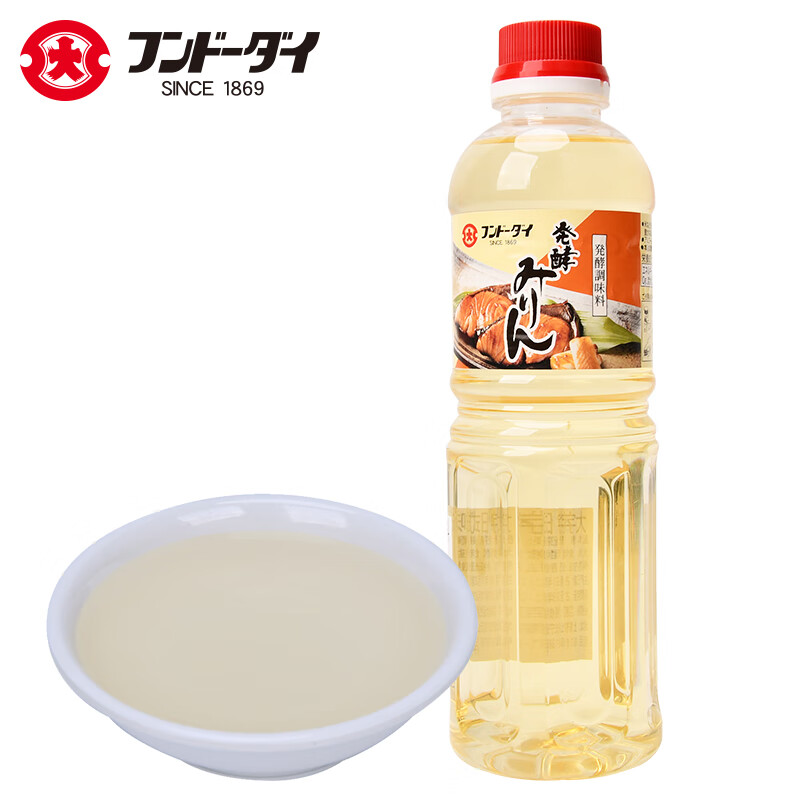 大字日本原装进口料酒去腥味淋日式发酵料酒500ml 甜味味霖味啉 500ml
