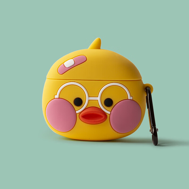 4e保护壳fre 【玻尿酸鸭】收藏配挂钩 华为四代freebuds4