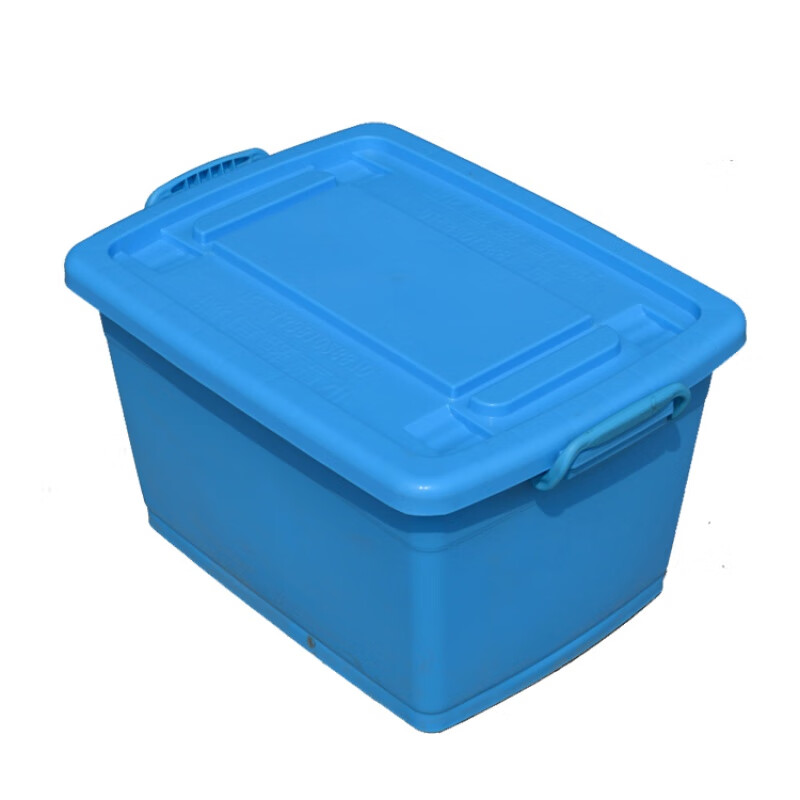 裳淇  大号塑料收纳整理箱餐具消毒专用摔不破全新料带盖带轮周转储物