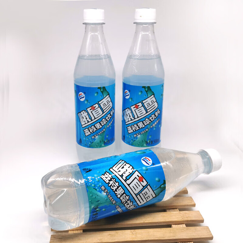 峨眉钰泉 峨眉雪果味荔枝味汽水碳酸饮料整箱峨眉山饮料 12瓶
