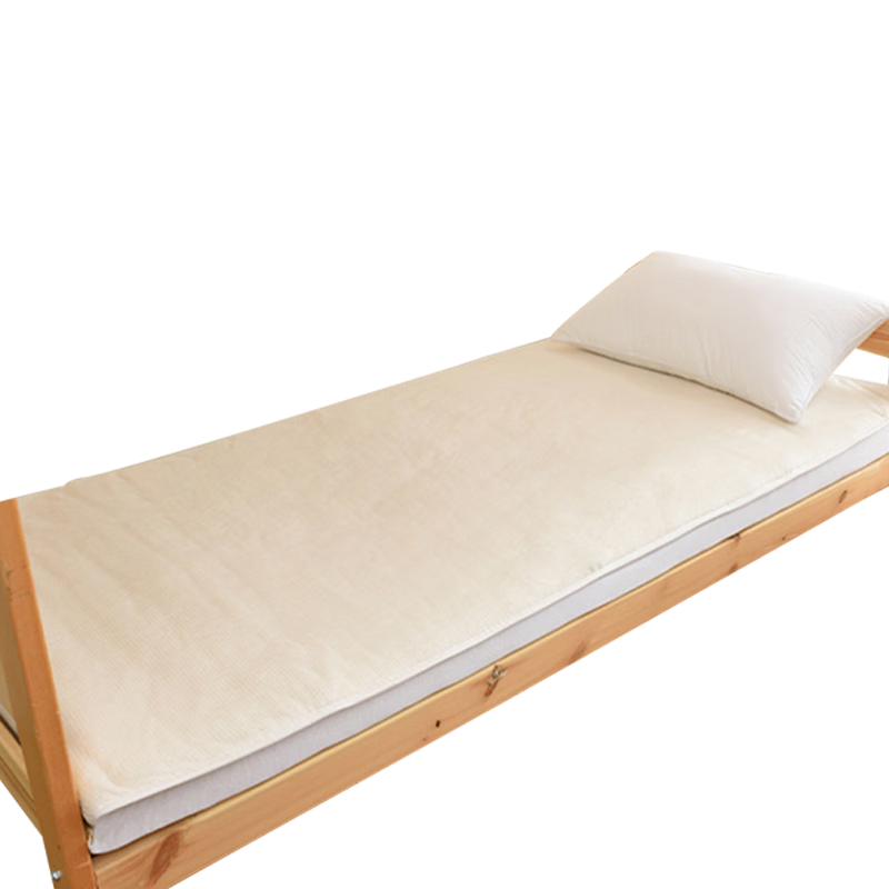 皮尔·卡丹 皮尔卡丹 新疆棉花床垫0.9x2m 宿舍床褥子棉絮垫被单人被褥铺底3斤 新疆好棉花床垫-加厚