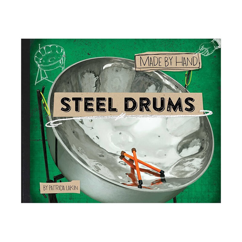 【现货】手工制作:钢鼓 steel drums made by hand diy自制保养操作击