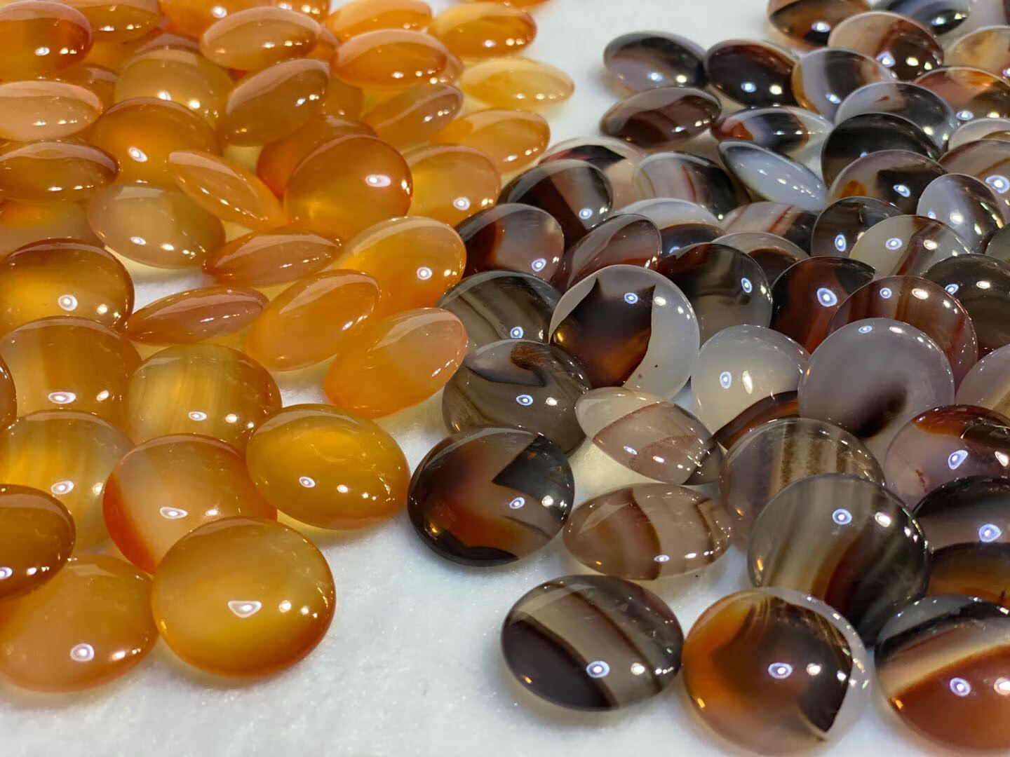 博圣象棋天然水草花玛瑙玉石围棋高档礼品套装同块原料木罐大号收藏 1