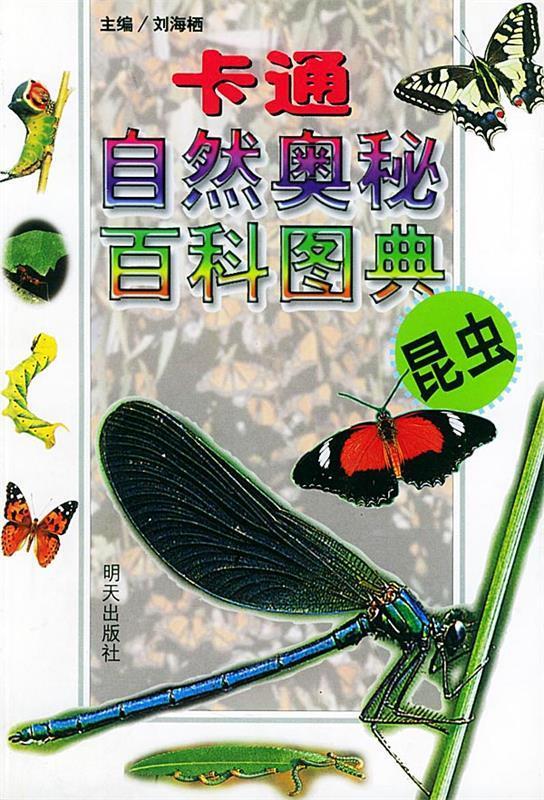 卡通自然奥秘百科图典：昆虫