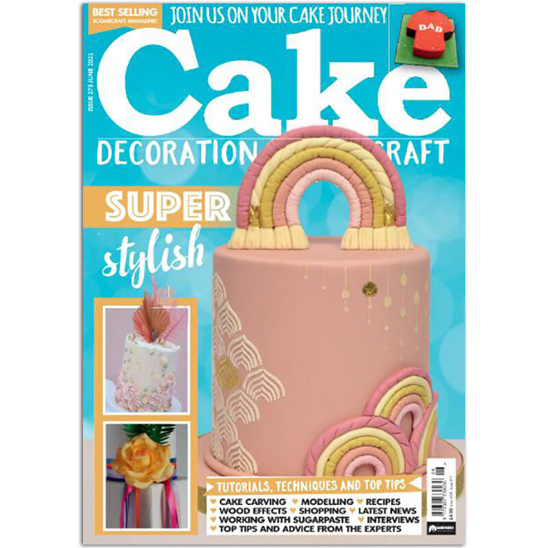 【单期可选】Cake Decoration&Sugarcraft 美国蛋糕制作 2018/19/20 2021年6月刊