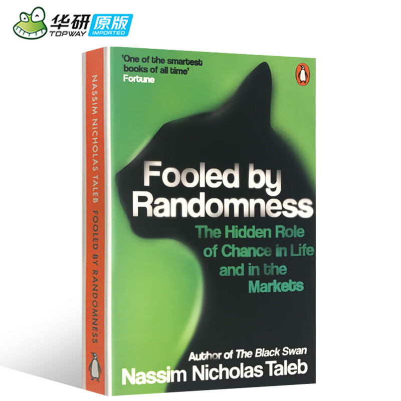 【瑕疵书】随机致富的傻瓜 英文原版 Fooled by Randomness 随机性愚弄