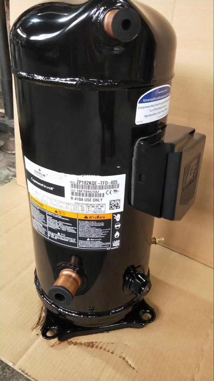 定制适配全新zp182kqe-tfd-405原装涡旋压缩机开利空调制冷压缩机